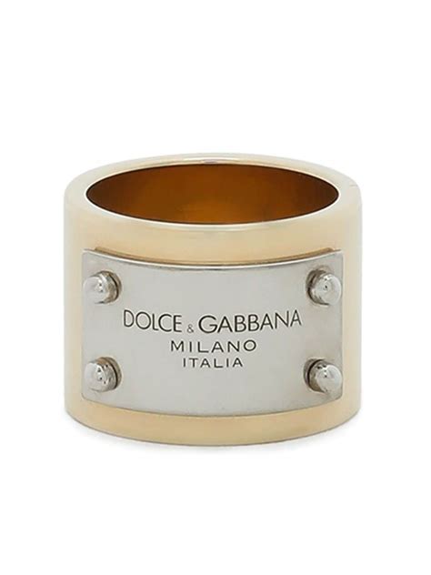 dolce and gabbana ring men's|Men's gold rings .